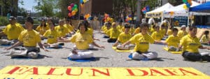 Falun Dafa meditation